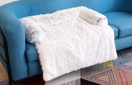Tall Tails Gray Anywhere Cuddler Dog Bed