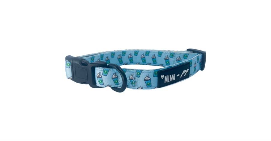 Blue Pupshake Comfort Collar