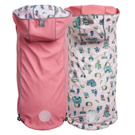 GF Pet Reversible Elasto-Fit Raincoat - Pink