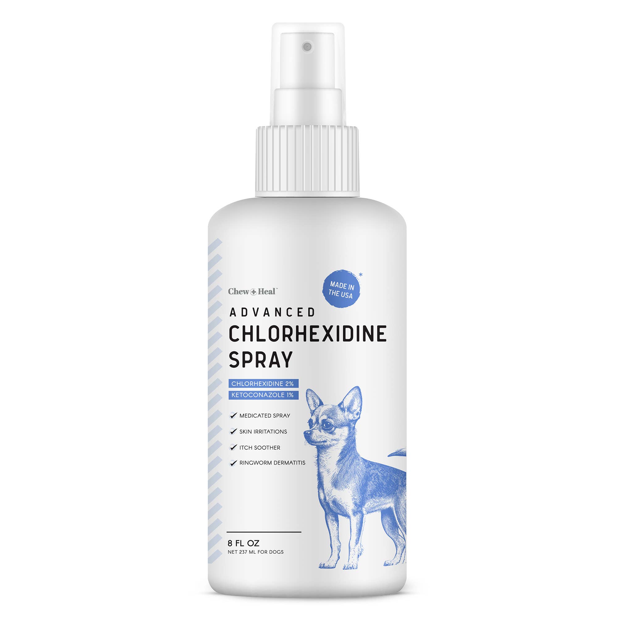 Advanced Chlorhexidine Medicated Wound Care Spray for Dogs