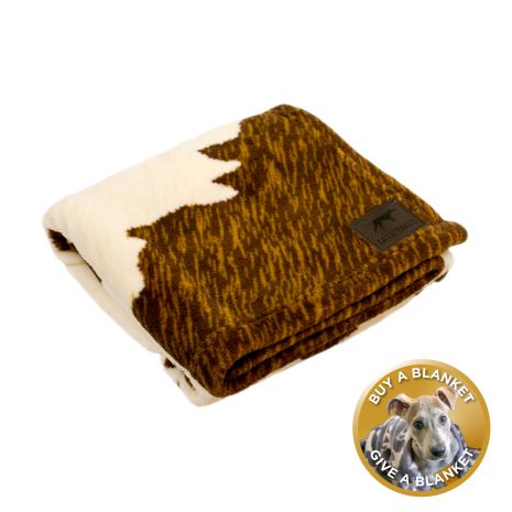 Tall Tails Cow Hide Dog Blanket