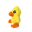 Mighty Microfiber Ball Med Duck, Durable, Squeaky Dog Toy