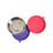 Messy Cats Stainless Saucer Shaped Bowls & Silicone Lids 4pc