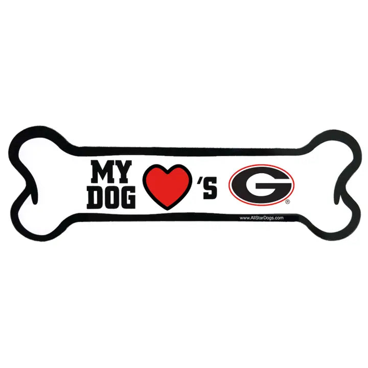 University of Georgia - Bone Car Magnet