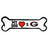 University of Georgia - Bone Car Magnet
