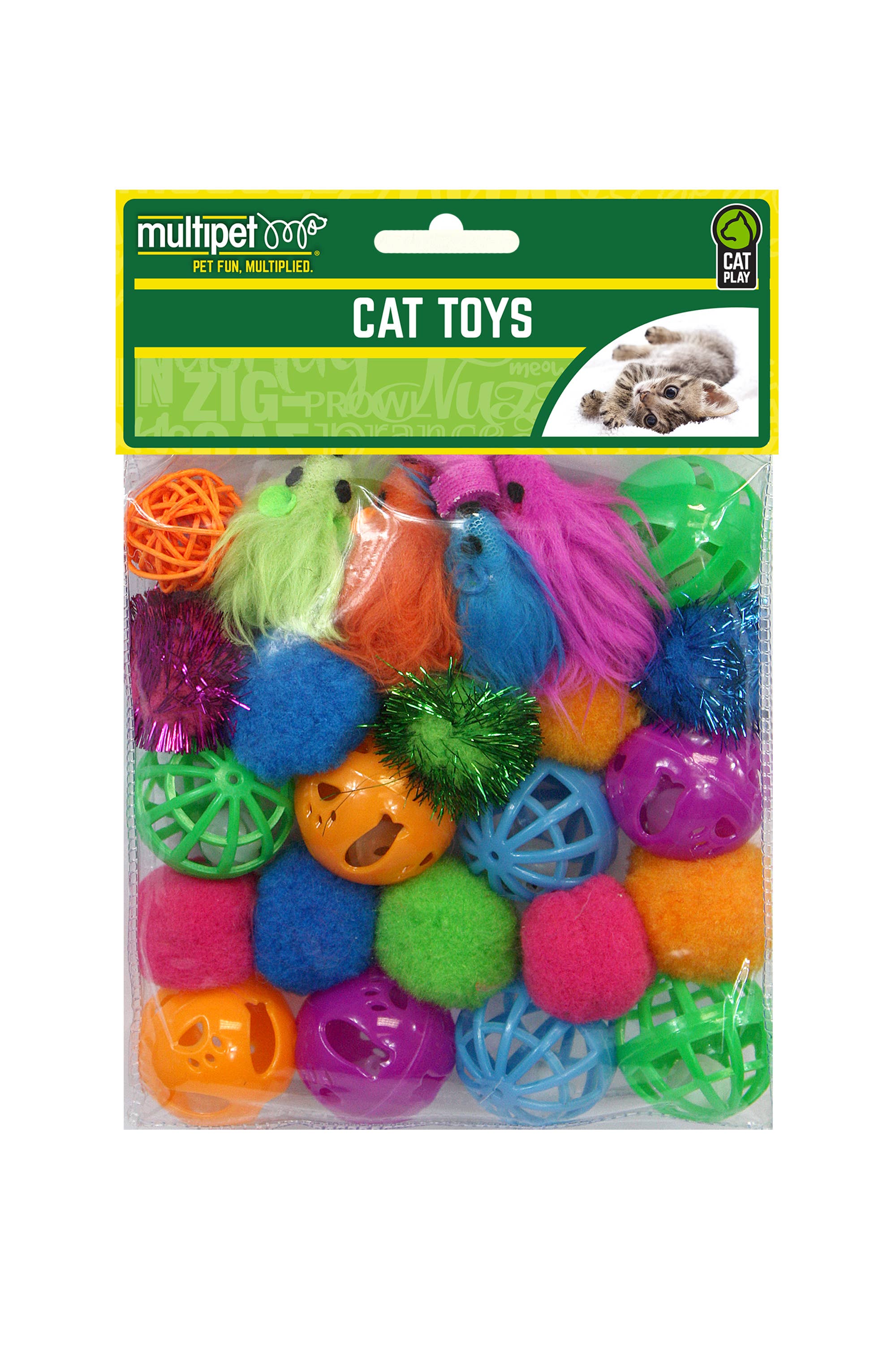 Cat Value Pack Toys 24pc - Multipet