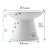 Extra Wide Raised Cat Food Bowl