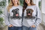 Cane Corso Mama Sweatshirt (Black Corso)