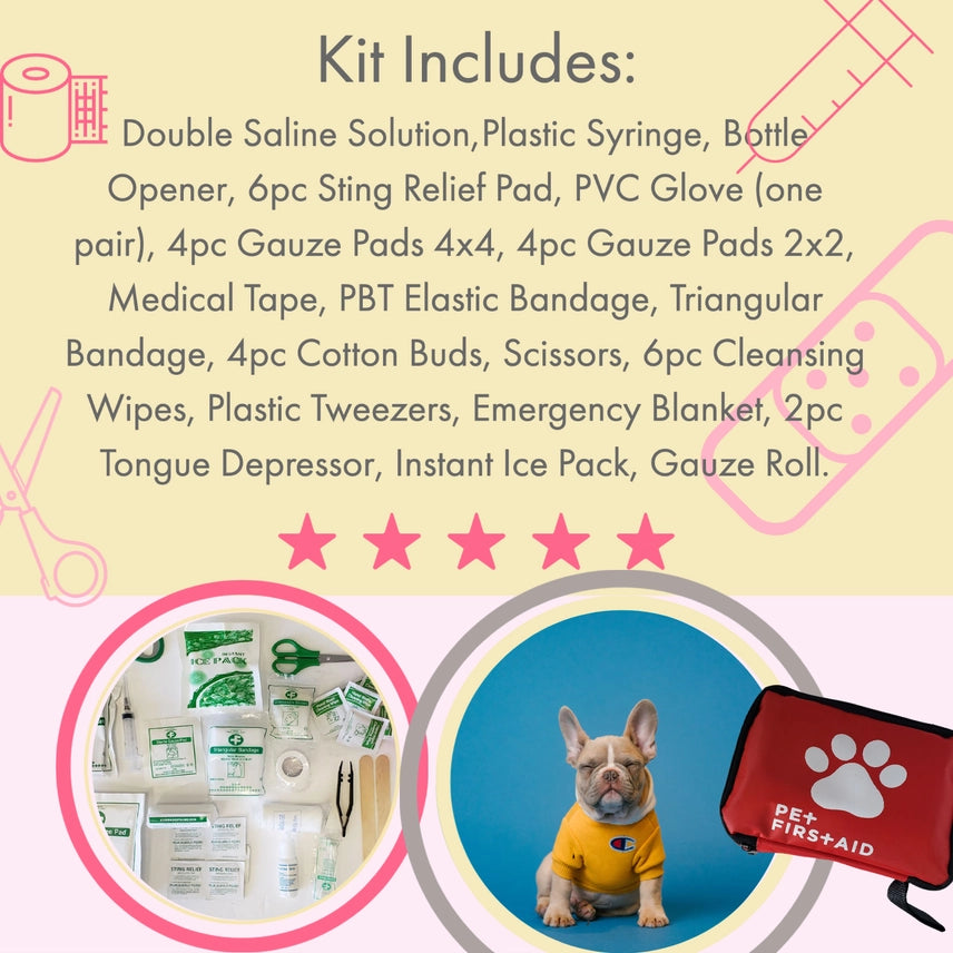 First Aid Kit For Travel & Safety