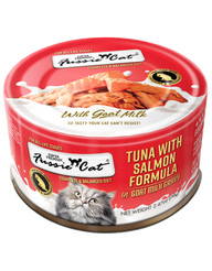 Fussie Cat in Goat Milk Gravy | Premium Tuna with Salmon 2.47 oz