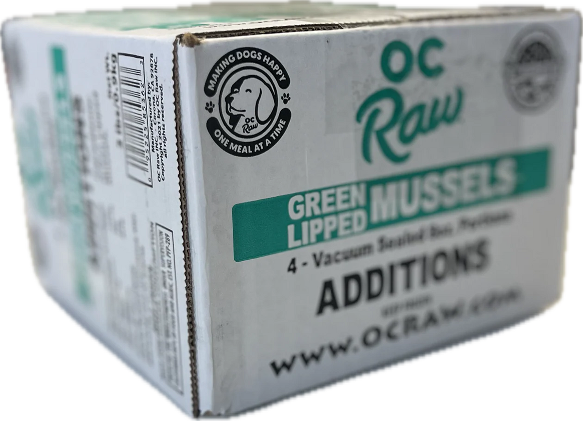 OC Raw Dog Treat Frozen Green Lipped Mussels 2#