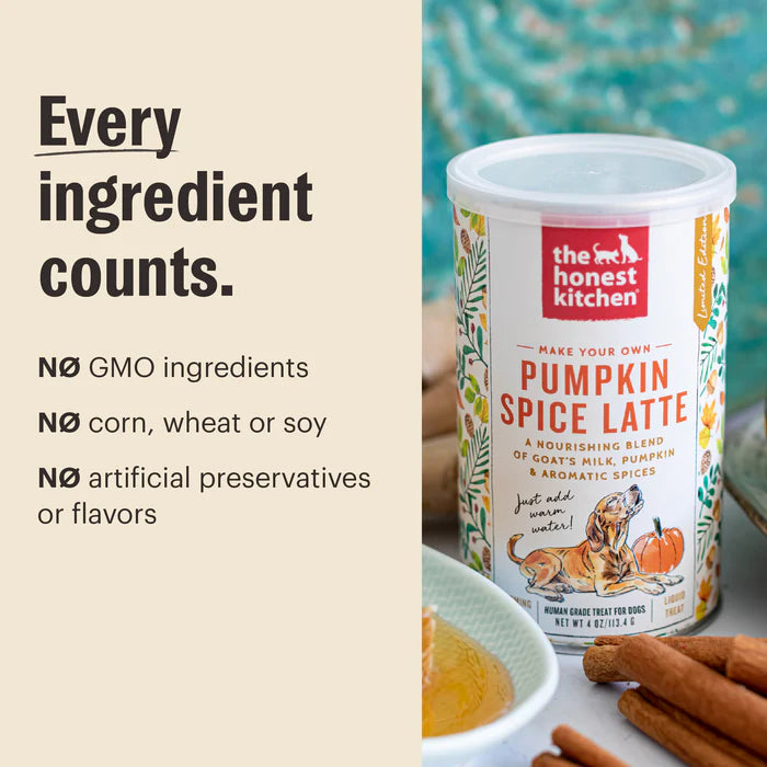 Pumpkin Spice Latte for dogs