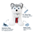 Husky with Plaid Jacket Squeaker Dog Toy