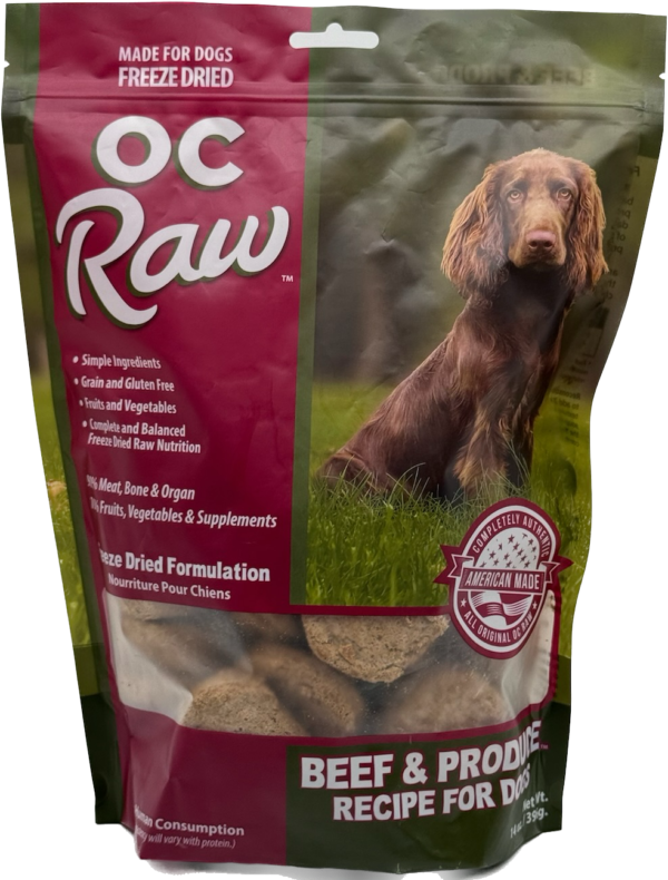 BEEF & PRODUCE ~ 14 oz Freeze Dried Sliders