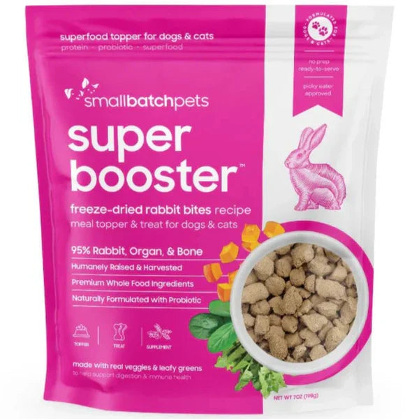 Smallbatch Freeze-Dried Rabbit Super Booster, 7-oz Bag