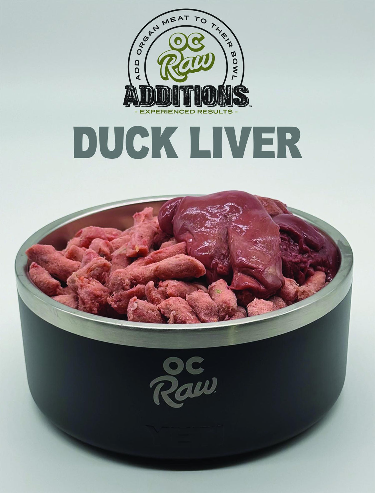 OC Raw Dog Treat Frozen Duck Liver 2#