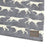 Tall Tails Grey Icon Blanket Fleece 30x40