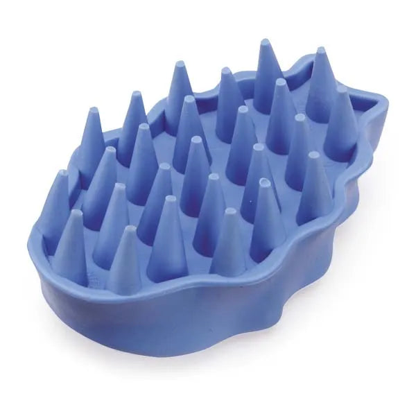Kong Zoom Groom Natural Rubber Brushes - Small (blue)