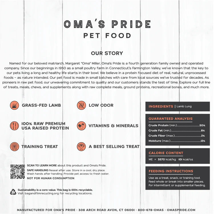 Oma's Pride Lamb Lung