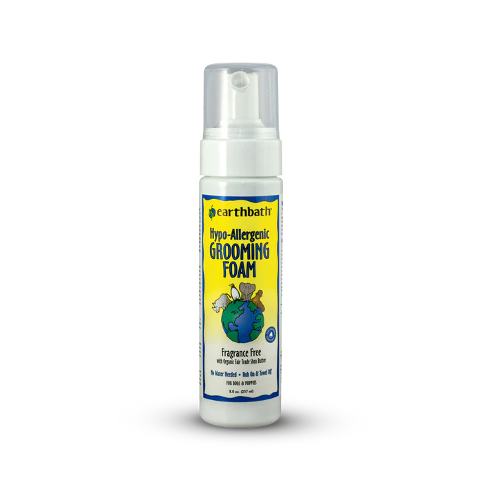 Earthbath Waterless Hypo-Allergenic Grooming Foam for Dogs