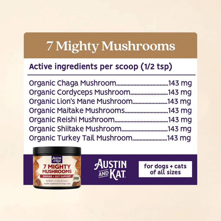 7 Mighty Mushrooms Powder