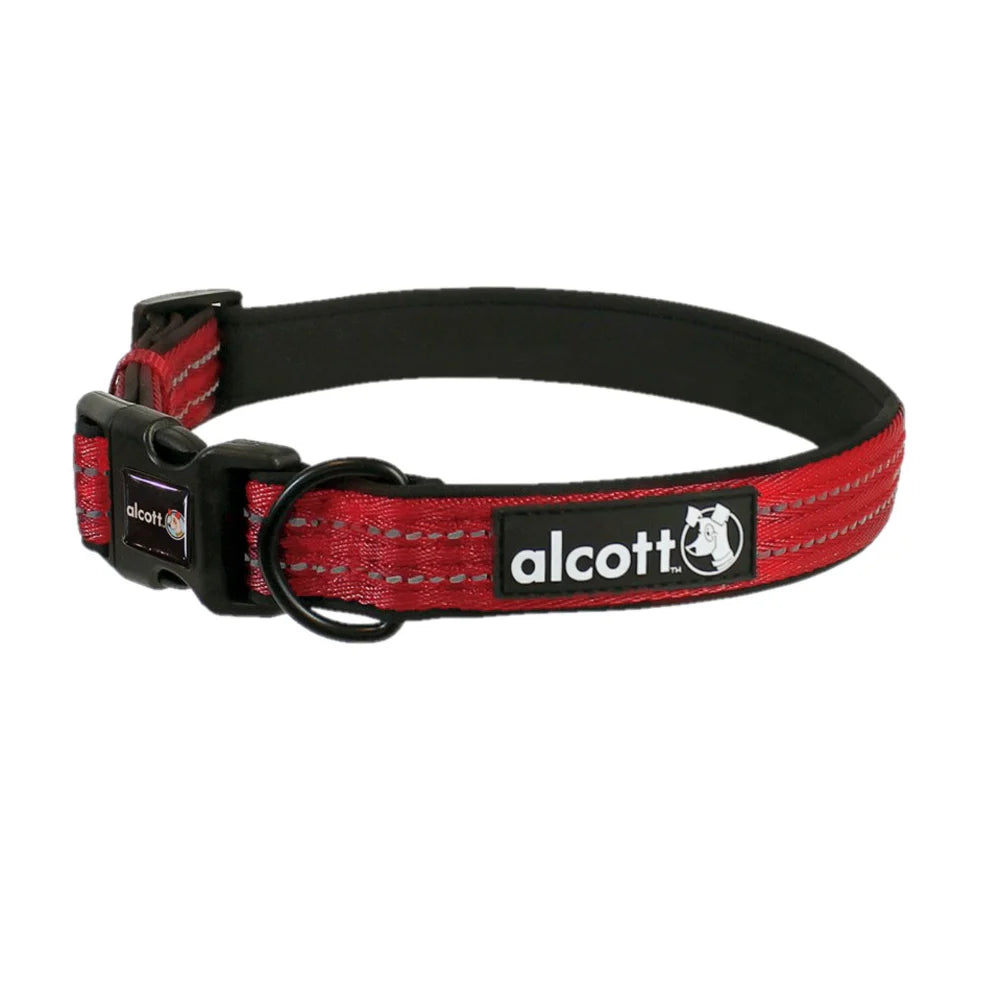 Alcott Adventure Dog Collar - Red