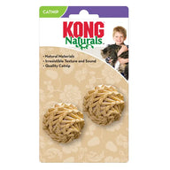 Kong Natural Straw Ball Catnip Toy