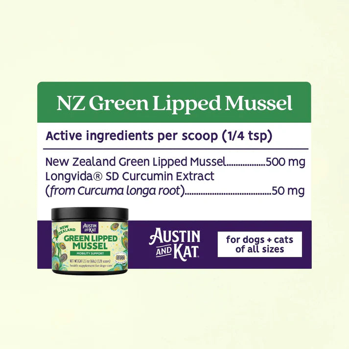 Green Mussel & Curcumin Powder