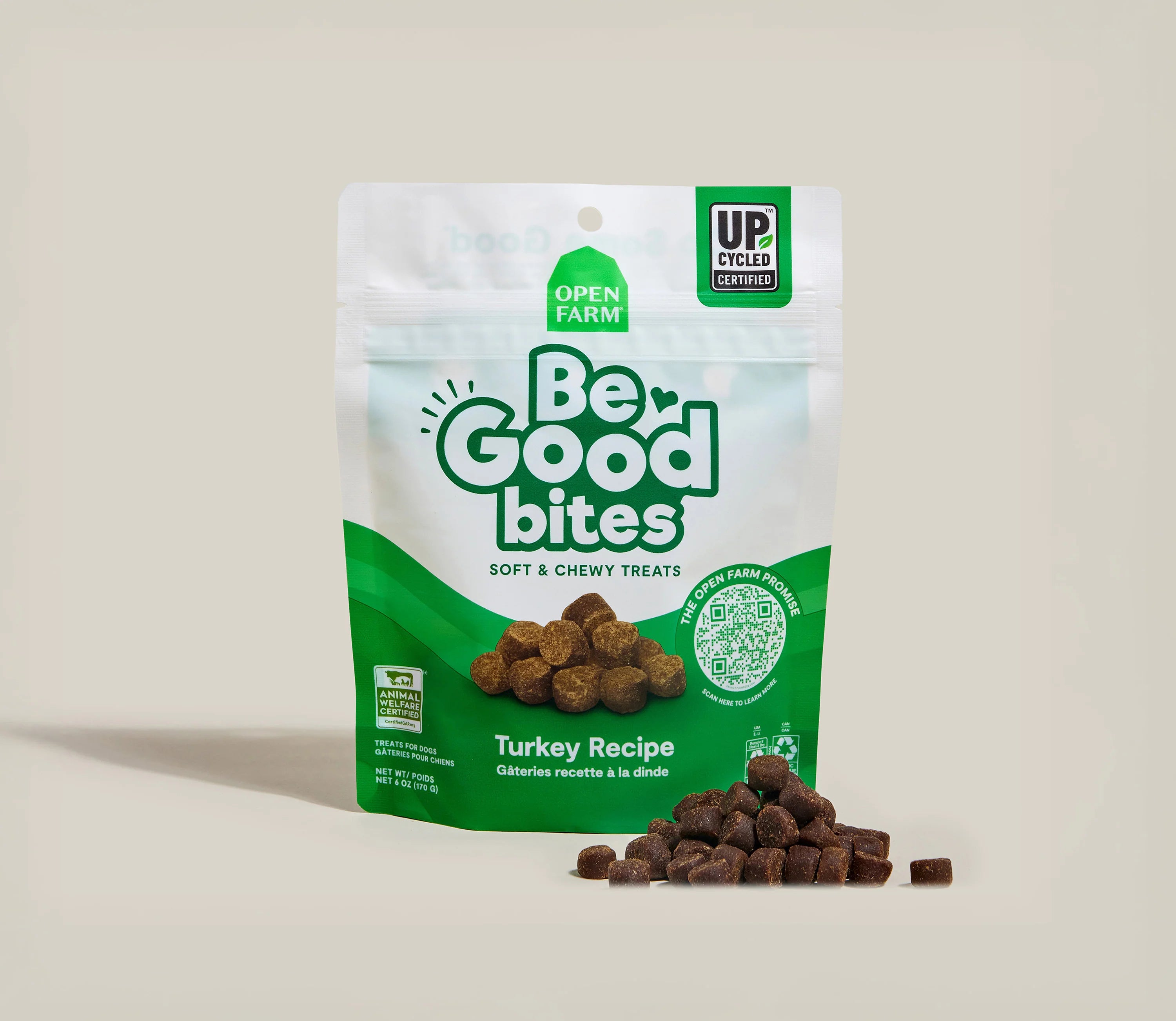 Open Farm Be Good Bites Turkey Treats