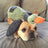 Tall Tails Plush Duck with Squeaker Dog Toy