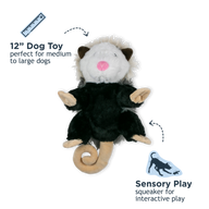 Possum Rope Body Dog Toy