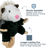 Possum Rope Body Dog Toy