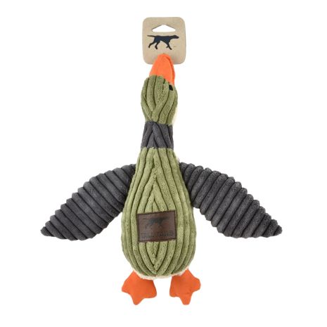 Tall Tails Plush Duck with Squeaker Dog Toy