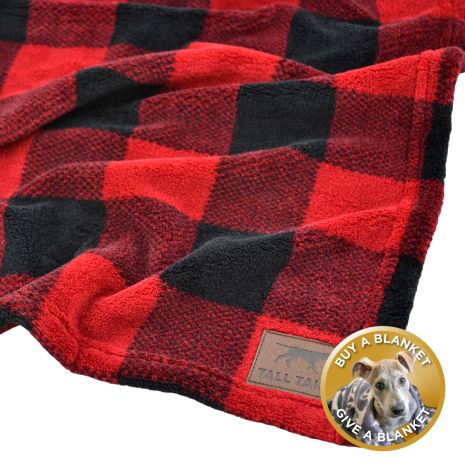 Tall Tails Blanket - Hunters Plaid