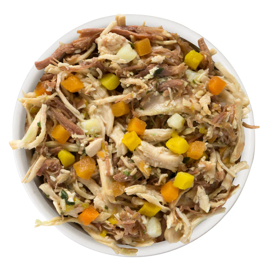 Wok The Dog with Chicken, Beef & Pumpkin in Gravy