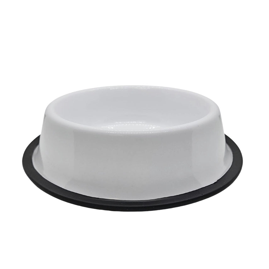 Stainless steel non-skid Dog Bowl 16oz