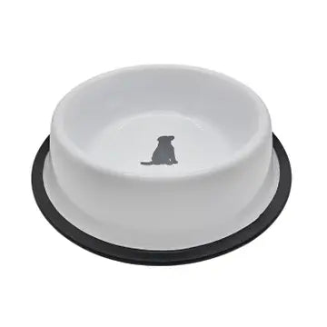 Stainless steel non-skid Dog Bowl 32 oz
