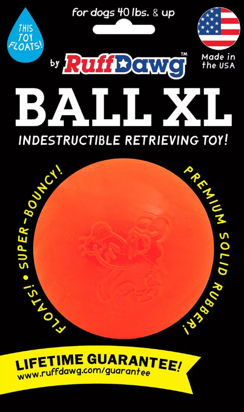 Ruff Dawg BALL XL Lifetime Guaranteed