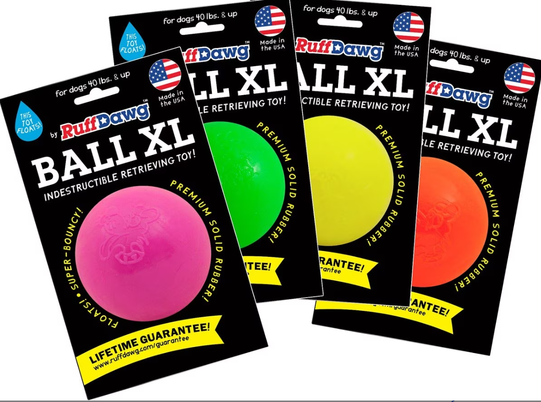 Ruff Dawg BALL XL Lifetime Guaranteed