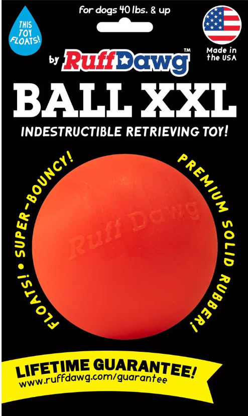 Ruff Dawg BALL XXL Lifetime Guaranteed
