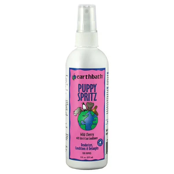 Earthbath Puppy Grooming Deodorant Spritz Wild Cherry 8oz